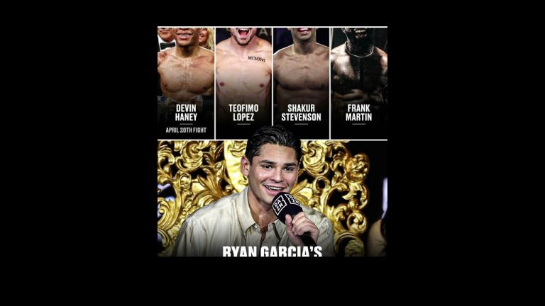 Ryan Garcia wants to fight Shakur Stevenson