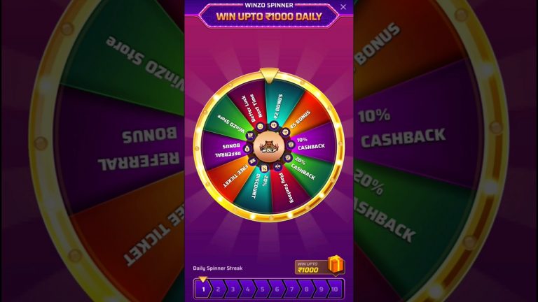 SPIN & WIN 1000 RUPEES #shorts #winzo