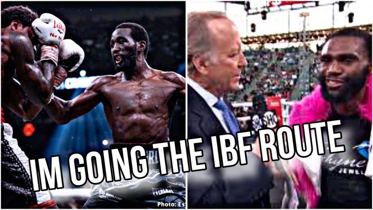 TERENCE CRAWFORD EXPOSES JARON ENNIS FOR DUCKING SMOKE TWICE IS FACTS. HE ONLY WANTED SPENCE FIGHT