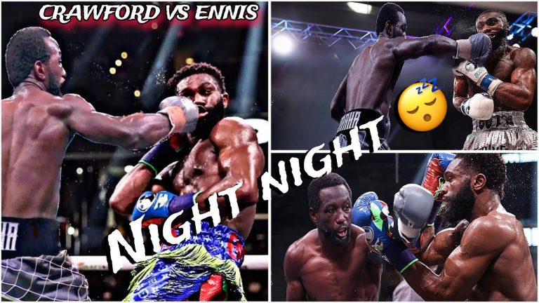 TERENCE CRAWFORD VS JARON ENNIS FIGHT ONLY ENDS ONE WAY AND THATS A VICIOUS KO BY BUD ENNIS UNPROVEN