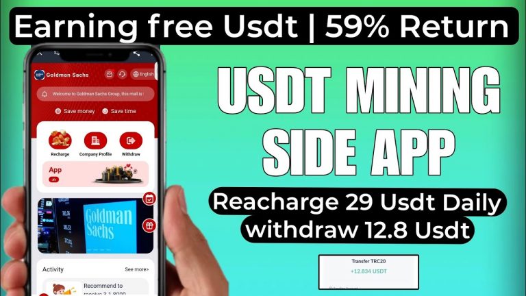 Today New Usdt mining side | New Usdt cloud mining site | New trx cloud mining site | Trx and usdt