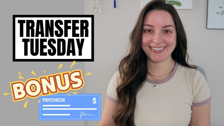 Transfer Tuesday | Work Bonus!