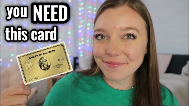 Why You Need the Amex Gold Card // American Express Gold Card Review