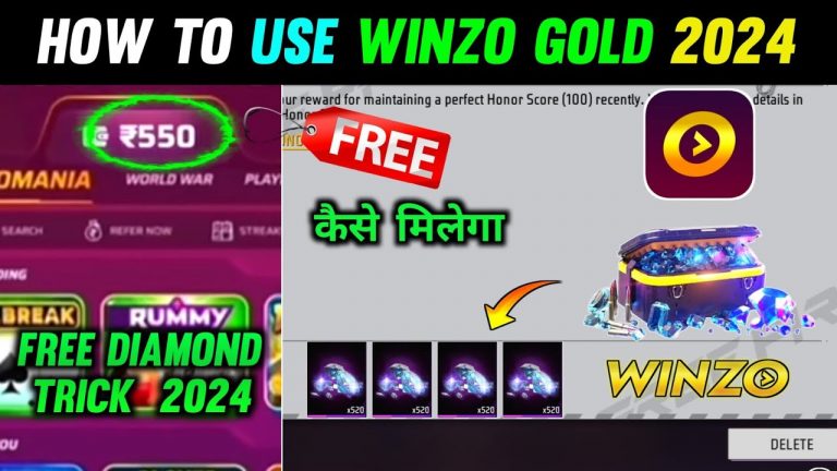 Winzo App Se Diamond Kaise Le ! Winzo Gold se Top Up Kaise Kre ! Winzo Se Paisa Kaise Kamaye 2024