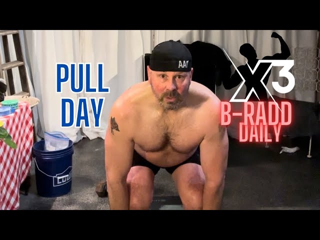 X3 Pull workout after burpees. March 8, 2024