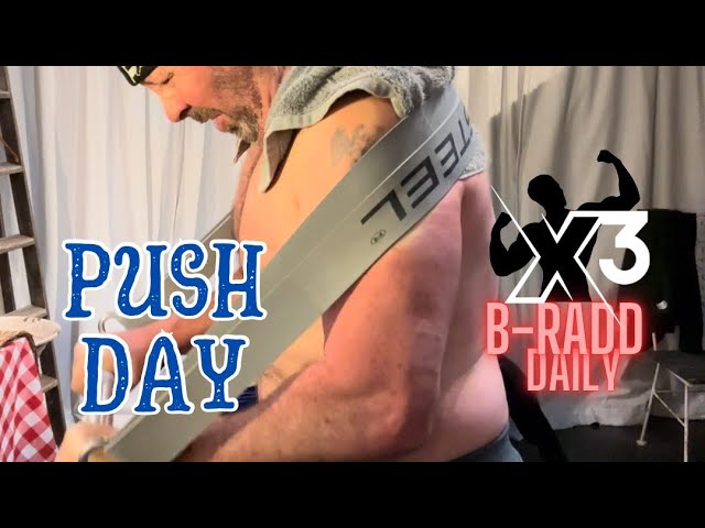 X3 Push workout. March 12, 2024