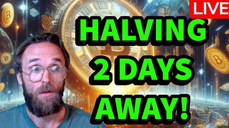 BITCOIN HALVING IN 2 DAYS! WILL WE DUMP OR PUMP?