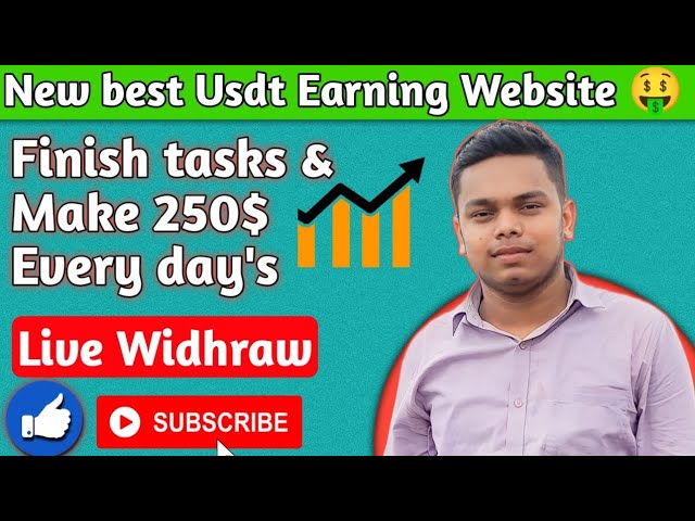 Best Earning Apps in 2024 | USDT Earning Website | USDT Mining Farm | Latest USDT Earning Platform