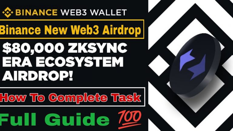 Binance ZKSYNC ERA Web3 Airdrop || 40$ Profit / Account || How To Complete Task || Full Guide