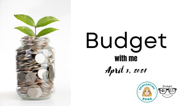 Budget with me | first paycheck in April