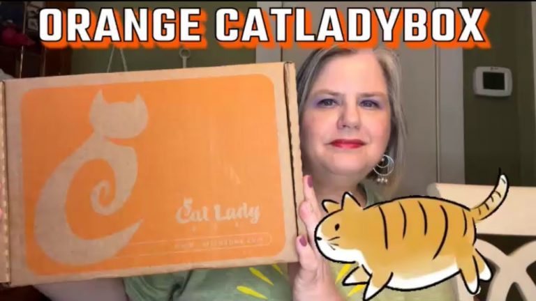 CATLADYBOX APRIL 2024 | ORANGE CAT BOX