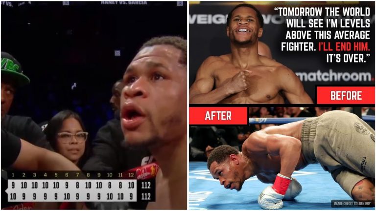 DEVIN HANEY FINALLY SPEAKS AFTER HIS BRUTAL DEFEAT TO RYAN GARCIA THE WEIGHT WAS THE FACTOR REMATCH