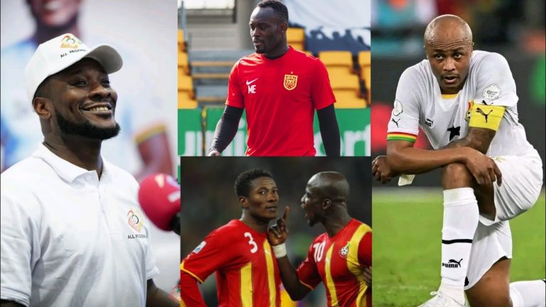 Dede Ayew Is not my friend-Asamoah Gyan revealed deep secret about Blackstars,Appiah, Essien,Sulley