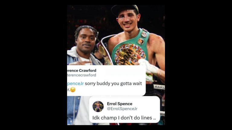 ERROL SPENCE JR COOKS SEBASTIAN FUNDORA IF HE IS 60-70 PERCENT OR BETTER HUGE GAP IN SKILLSET