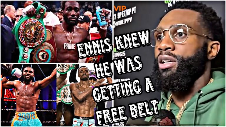 JARON ENNIS AVOIDED TERENCE CRAWFORD FIGHT TWICE HE ALWAYS WANTED A FREE BELT SMH