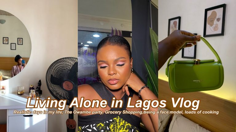 Living alone Diaries| Realistic days in my life,Grocery run, Owambe Party| Life as an Ambivert