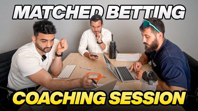 Matched betting coaching session with JP and 2 members. (bankroll, Betfair mistakes and bonus bets)