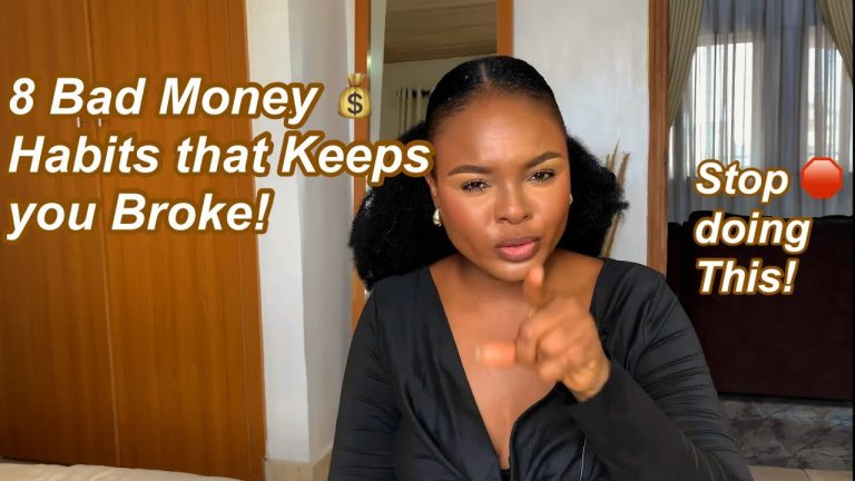 Money Mindset: Bad Money Habits & Mistakes that keeps you Broke! Stop doing this! |Katherine Useh