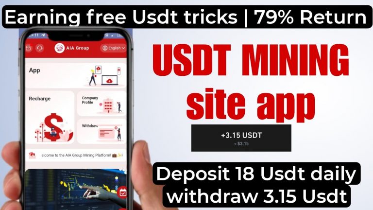 New investment Side Today in 2024 | Global withdraw | Cloud mining site Trx and usdt mining site app