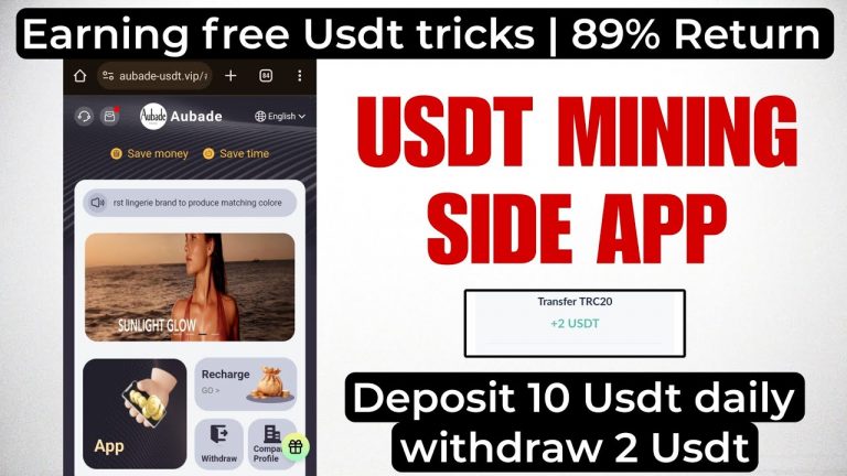 New investment Side Today in 2024 | Global withdraw | Cloud mining site Trx and usdt mining site app