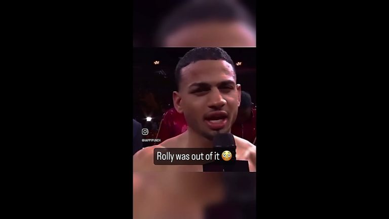 ROLLY ROMERO INTERVIEW WAS BAD HE WAS BRUTALLY KO PBC WRONG FOR THIS INTERVIEW