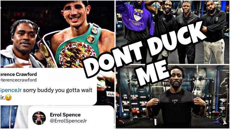 TERENCE CRAWFORD CHECKS ERROL SPENCE JR SEBASTIAN FUNDORA AND TIM TSZYU YALL KNOW IM NEXT IN LINE..