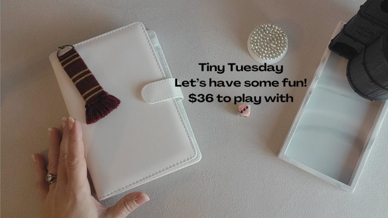 Tiny Tuesday Savings Challenges | $36