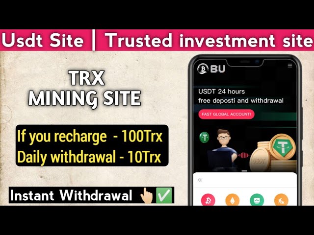 Usdt Mining Site | new usdt earning site | trx usdt mining app | Cloud Mining | usdt investment site