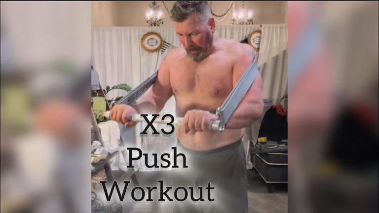 X3 Push workout. April 24, 2024