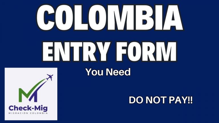 You Need To Fill Out This Form To Enter Colombia + A Few Tips