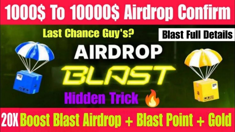 Blast Airdrop 20x Multipliers | How to Boost Blast Gold Points | Blast Airdrop | Blast Hidden Tricks