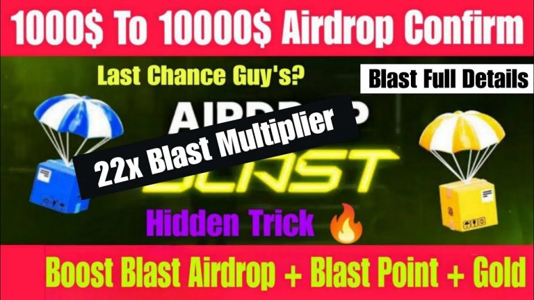 Blast Airdrop 22x Multipliers | How to Boost Blast Gold Points | Blast Airdrop | Blast Hidden Tricks