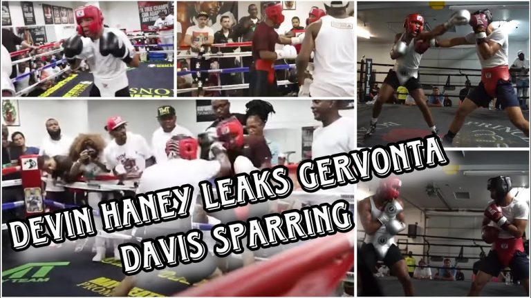 DEVIN HANEY LEAK FULL SPARRING VS GERVONTA DAVIS AND CALLS OUT TANK FOR THE BIGGEST FIGHT IN BOXING?