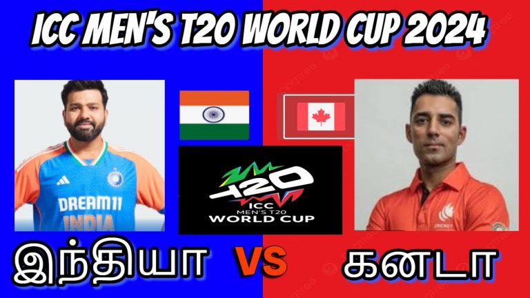 INDIA vs CANADA | ICC MEN’S T20 WORLD CUP 2024 | Fantasy Team Analysis | Rain Prediction | #cricket