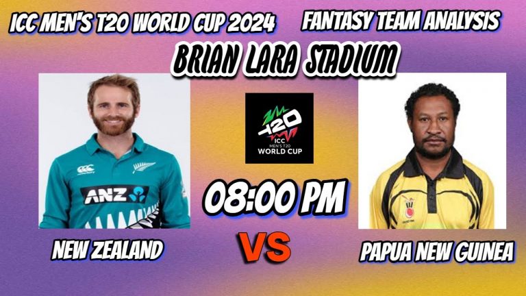 New Zealand VS PNG || ICC Men’s T20 World Cup 2024 || Fantasy Team Analysis in Tamil | #cricket