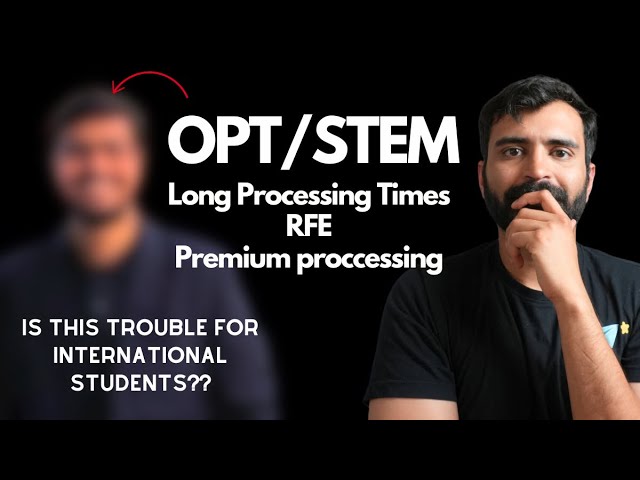 OPT & STEM Work Visa in TROUBLE!