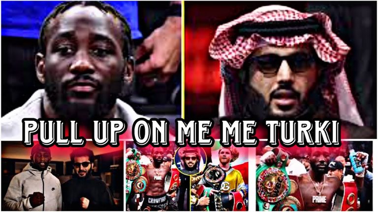 TERENCE CRAWFORD TELLS TURKI ALALSHIKH TO PULL ON HIM AND WATCH HIM WORK LIVE TRAIN TO KO MADRIMOV