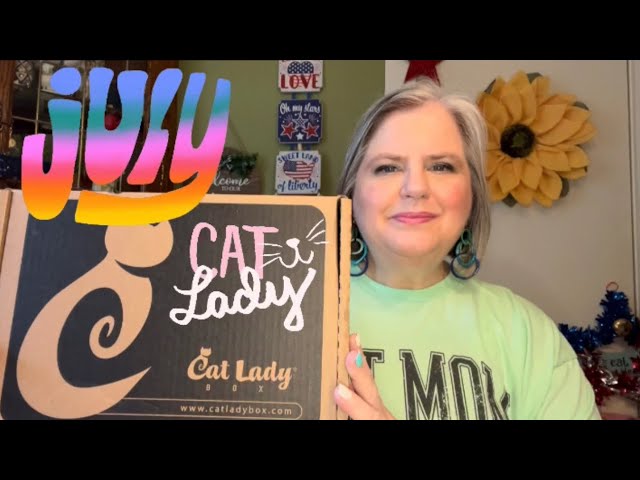 CATLADYBOX JULY 2024 | GOLDEN WHISKERS