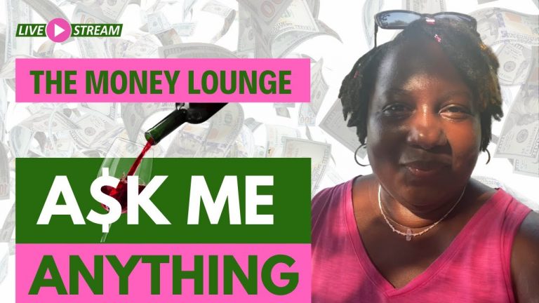 Come to the Money Lounge and Ask Me Anything | Money Coach for Women