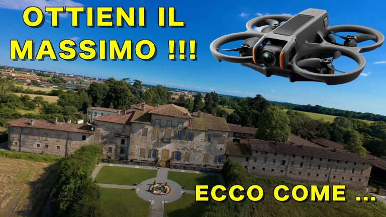 DJI AVATA 2 Ecco come puoi ottenere il massimo dalle tue riprese !!!