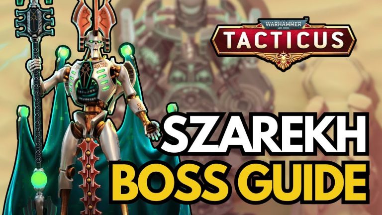 Detailed Raid Boss Guide – Szarekh, the Silent King