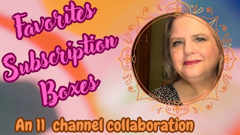 FAVORITE SUBSCRIPTION BOX COLLAB | 10 CHANNELS with GIVEAWAYS