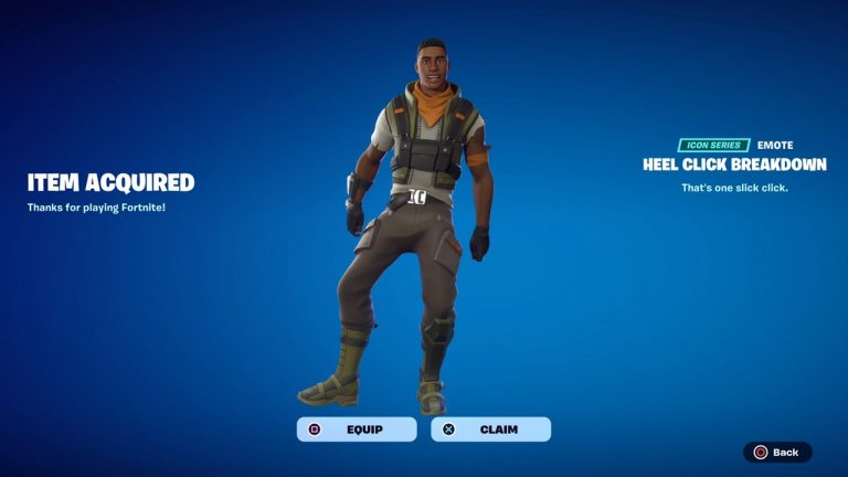 How To Get Heel Click Breakdown Emote For FREE! (Fortnite)