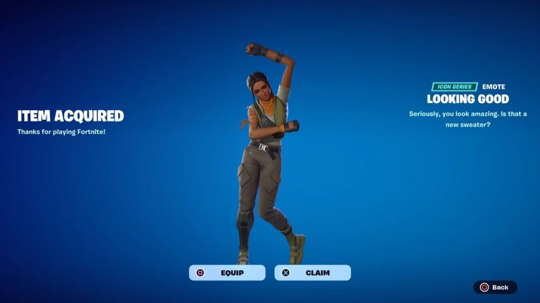 How To Get Looking Good Emote For FREE! (Fortnite)