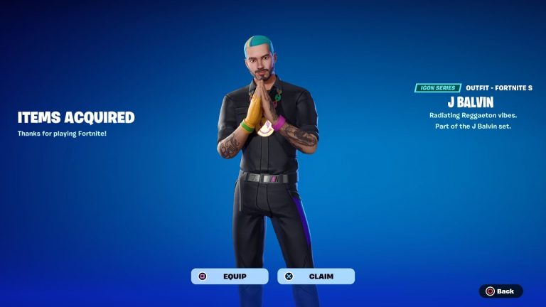 J BALVIN SKIN RETURN RELEASE DATE IN FORTNITE ITEM SHOP 2024!