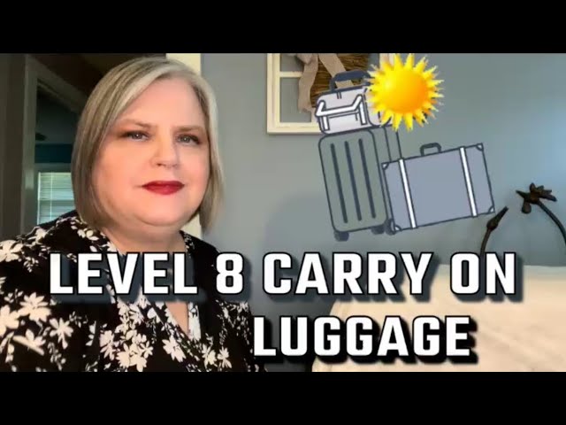 LEVEL 8 CARRY ON BAG | PERFECT TRAVEL COMPANION