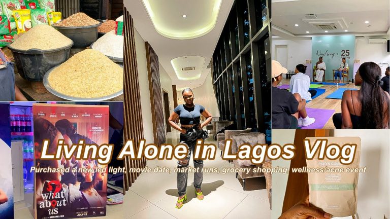 Living alone Diaries|Wellness/Acne Event|LED PRO 800,Movie,Life of a Nigerian Girl #livinginnigeria