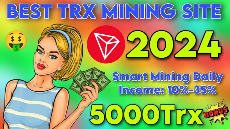 New TRX Mining Website Today | TRX Cloud Mining 2024 | Earn & Mine TRX | Best Tron Mining App