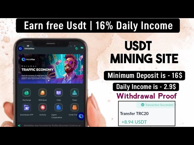 New USDT Mining Platform | Best USDT Mining Platform 2022 | Self Mining Platform Today