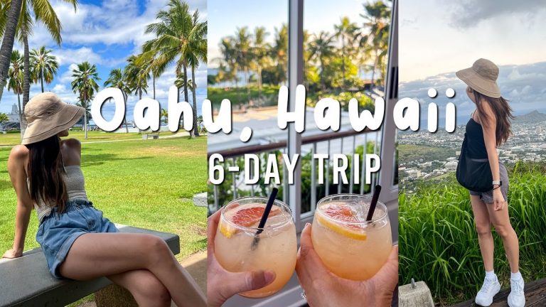 Oahu Travel Vlog: best food in Hawaii & things to do in Oahu